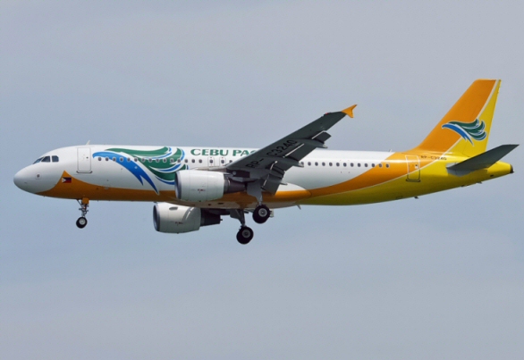 Urgence cause hydraulique d'un avion de Cebu Pacific