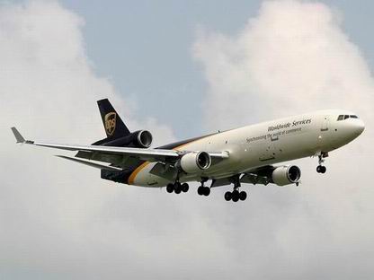Déroutement cause fumée dans le cockpit d'un avion de UPS