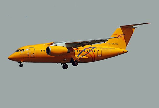 Retour cause problème moteur d'un avion de Saratov Airlines