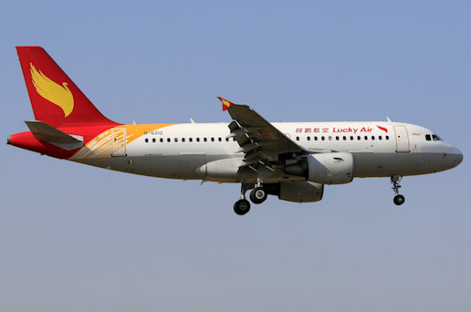 Erreur de destination et retour d'un avion de Lucky Air