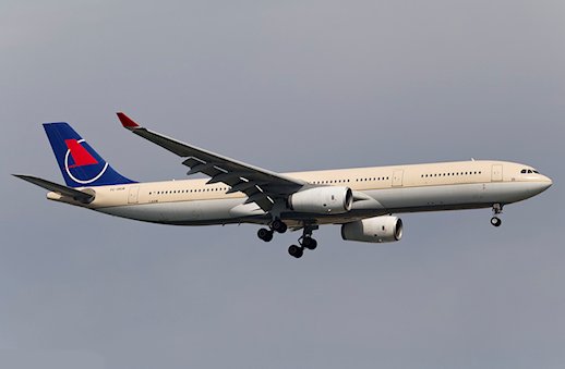 Retour cause ingestion aviaire d'un avion de Onur Air