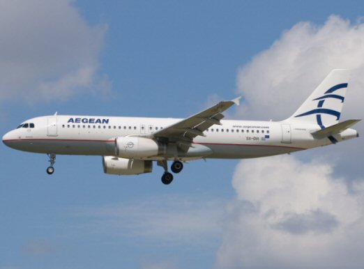 Alerte à la bombe et déroutement d'un avion de Aegean
