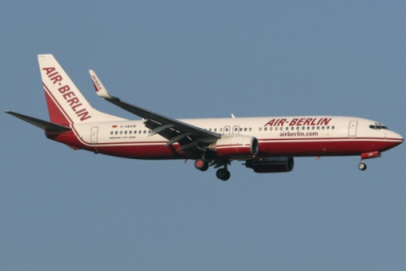 Panne sur la piste et blocage d'un avion de Air Berlin