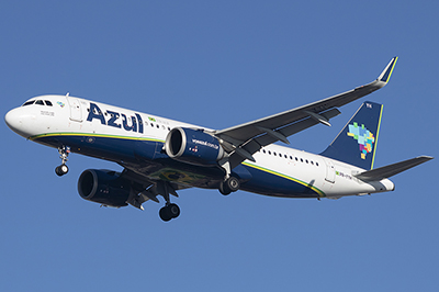 Retour cause panne de pressurisation dans un avion de Azul Linhas