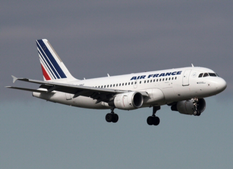 Urgence odeur fumée dans le cockpit d'un avion de Air France