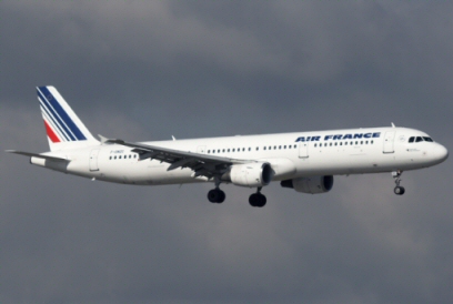 Retour cause feu moteur d'un avion de Air France