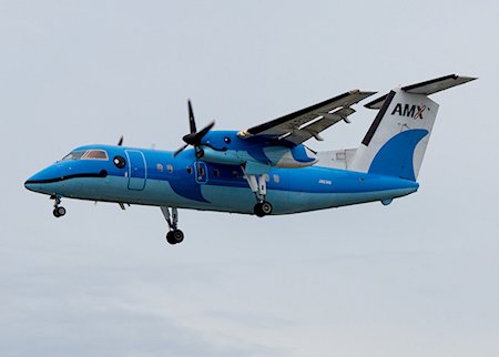 Alarme incendie en approche d'un avion de Amakusa Airlines