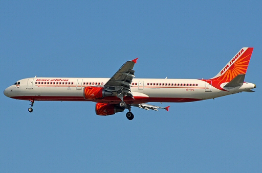 Problème hydraulique sur un avion de Air India