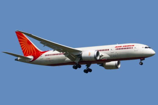 Retour cause pare-brise fêlé d'un avion de Air India