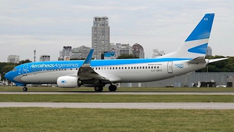 Déroutement dépressurisation d'un avion de Aerolineas Argentinas