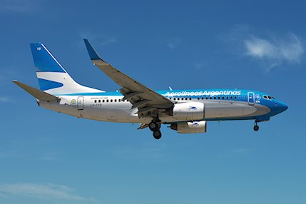 Déroutement cause fuite de carburant d'un avion de Aerolineas