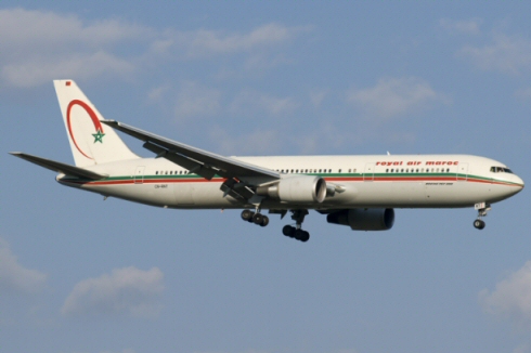 Problèmes de volets sur un avion de Royal Air Maroc