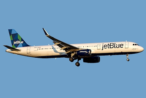 Déroutement cause incendie d'un avion de jetBlue Airways