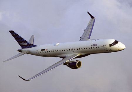 Huit blessés par turbulences dans un avion de JetBlue