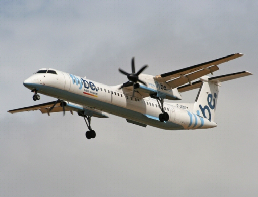 Retour cause problème hydraulique d'un avion de FlyBe