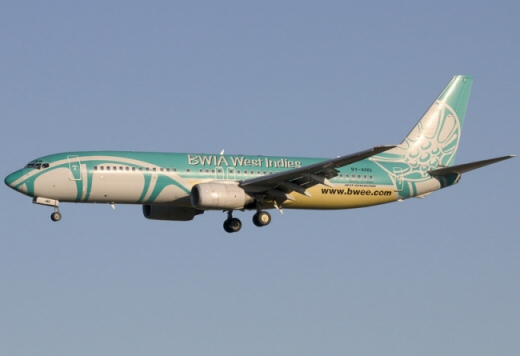Retour cause problèmes techniques d'un avion de Caribbean