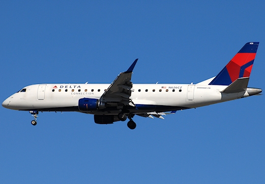 Urgence cause problème de train d'un avion de Delta Airlines