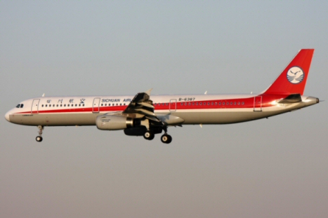Déroutement dépressurisation vol dans un avion de Sichuan Airline