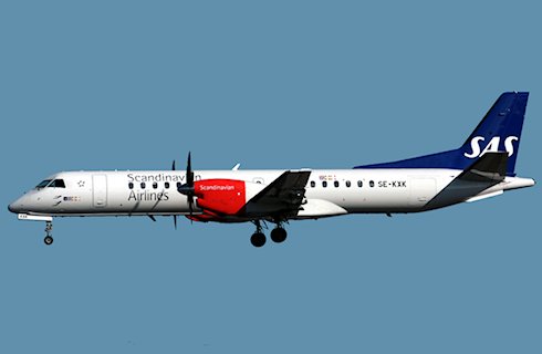 Retour cause pilote malade d'un avion de SAS