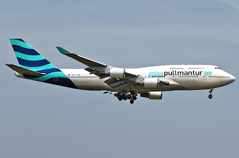 Retour cause technique d'un avion de Pullmantur Air