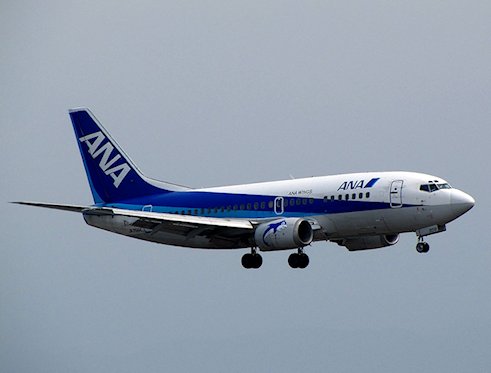 Retour cause odeur de fumée d'un avion de All Nippon Airways