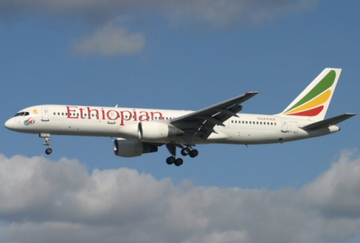 Déroutement cause moteur d'un avion de Ethiopian