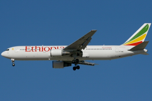 Déroutement cause technique d'un avion de Ethiopian Airlines