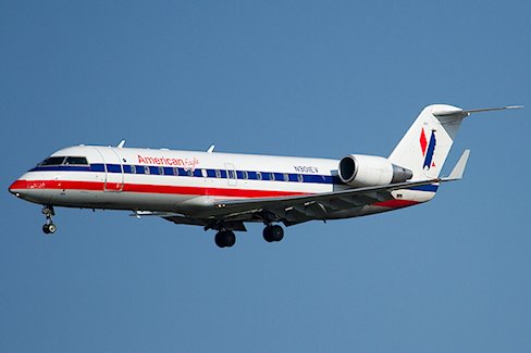 Retour cause panne radar météo d'un avion de American