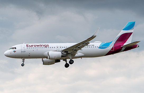 Déroutement cause malaise équipage dans un avion de Eurowings