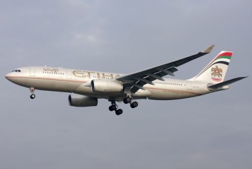 Perte d'indication de vitesse pour un avion de Etihad