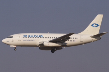 Retour cause panne de climatisation d'un avion de Safair