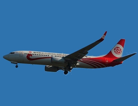 Retour cause choc aviaire d'un avion de Fuzhou Airlines