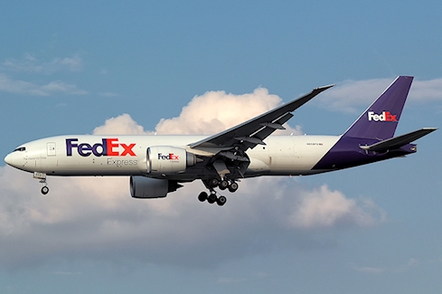 Déroutement cause incident technique d'un avion de FedEx