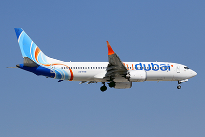 Urgence cause problème de volets d'un avion de Flydubai