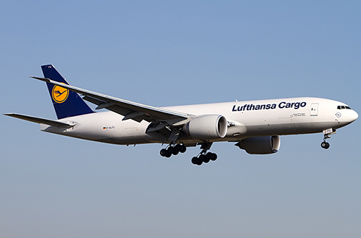 Retour cause problème de train d'un avion de Lufthansa Cargo