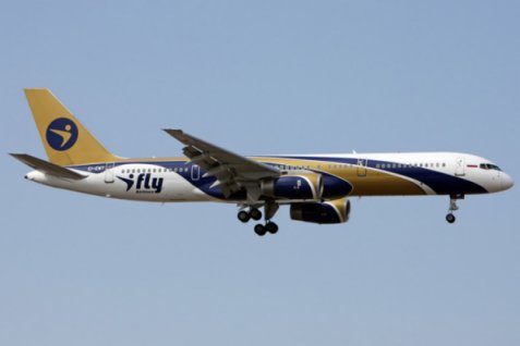 Problèmes techniques au poser d'un avion de I-Fly