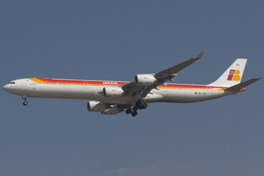 Déroutement cause absorption aviaire d'un avion de Iberia