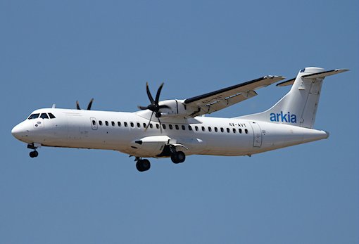 Problème moteur à l'atterrissage d'un avion de Arkia