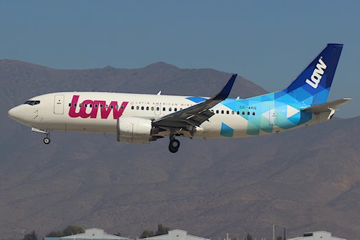 Retour cause fumée en cabine d'un avion de Latin American