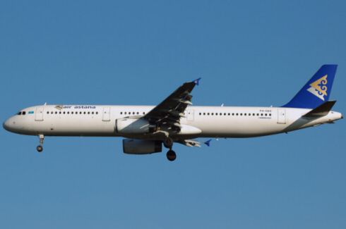 Retour cause choc aviaire d'un avion de Air Astana