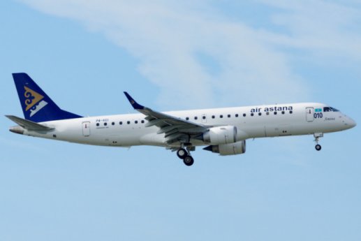 Retour cause problème moteur d'un avion de Air Astana