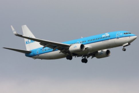 Retour cause problème de rentrée de train d'un avion de KLM