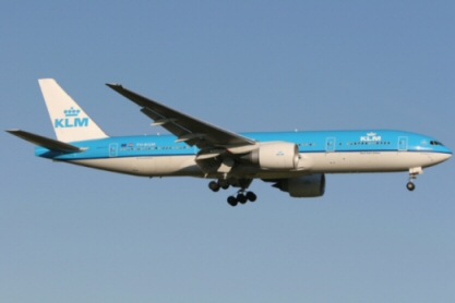 Déroutement feu de batterie de téléphone dans un avion de KLM