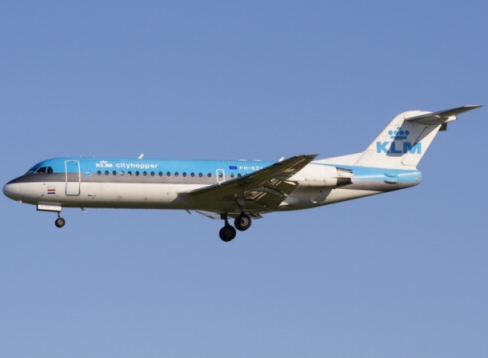 Retour cause problème de train d'un avion de KLM