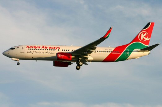 Déroutement cause technique d'un avion de Kenya Airways