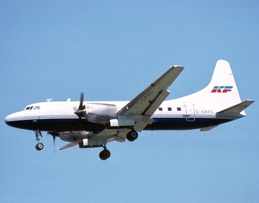 Un avion de Kelowna Air éclate un pneu au poser