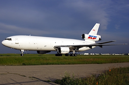 Fumée à bord et urgence d'un avion-cargo de Kelowna