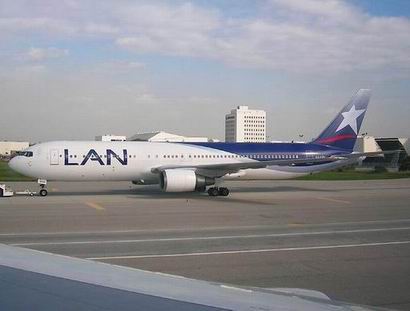 Retour cause problème technique d'un avion de LAN Colombia