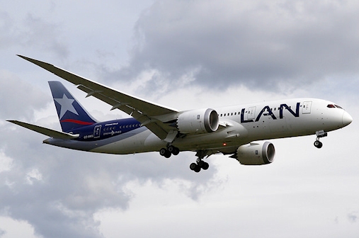 Urgence cause fumée en soute d'un avion de LATAM Airlines