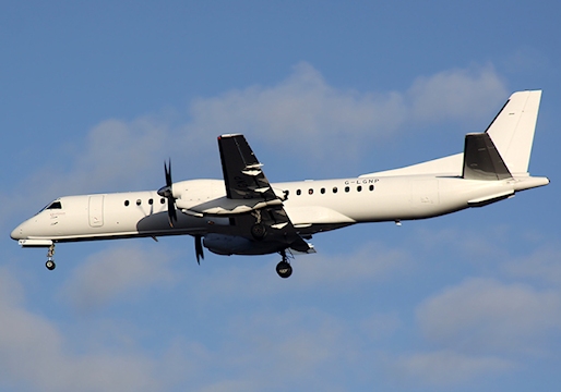 Alarme incendie moteur en approche sur un avion de FlyBe